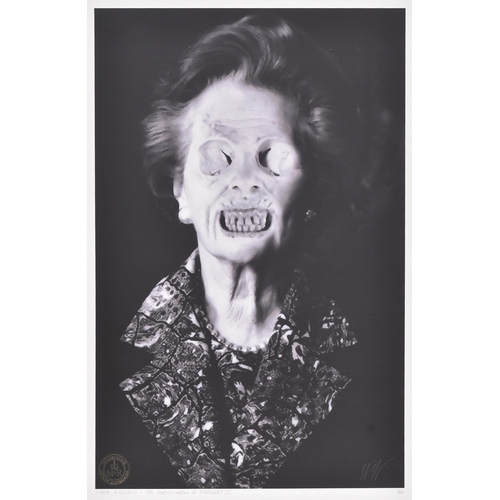 45 - MisterAtich (British)
 I Have A Dream - The Mortification Of Margaret III
 Three part triptych print... 