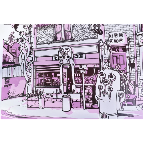 46 - China Mike (British)
 Untitled, 2007
 Giclee Print
 Signed dated and numbered 53/150 in pencil
 43 x... 