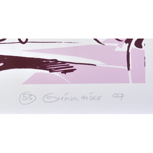 46 - China Mike (British)
 Untitled, 2007
 Giclee Print
 Signed dated and numbered 53/150 in pencil
 43 x... 