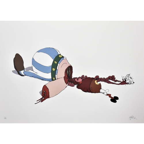 53 - Mudwig (British b. 1980)
 Dogmatix Best Chum, 2008
 Giclee print
 Signed and numbered 29/50 in penci... 