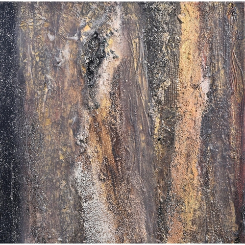 59 - Carla Groppi (British b. 1958)
 Deptford Creek, 2001
 Mixed media on canvas
 Signed, titled and date... 