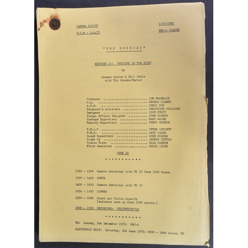 107 - The Goodies (BBC 1970-1982) - Goodies In The Nick - original production used camera script for the S... 