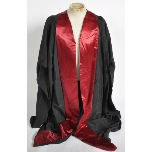 119 - Unknown Production - Props - x2 vintage school master's capes; both made by Ede & Ravenscroft Ltd an... 