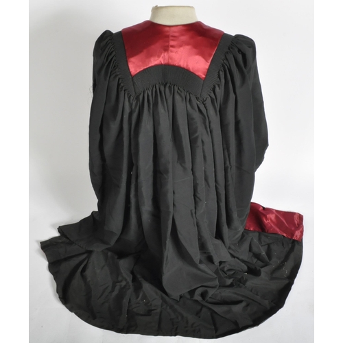 119 - Unknown Production - Props - x2 vintage school master's capes; both made by Ede & Ravenscroft Ltd an... 