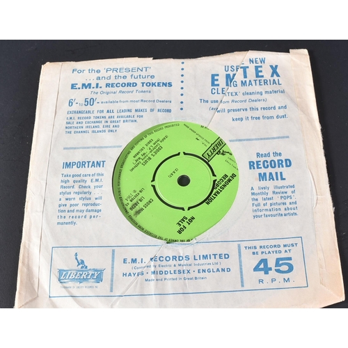 121 - Eddie Cochran - 'Eddie's Blues' LIB10276 and 'Three Stars' LIB 10249 - both marked 'Demonstration Re... 