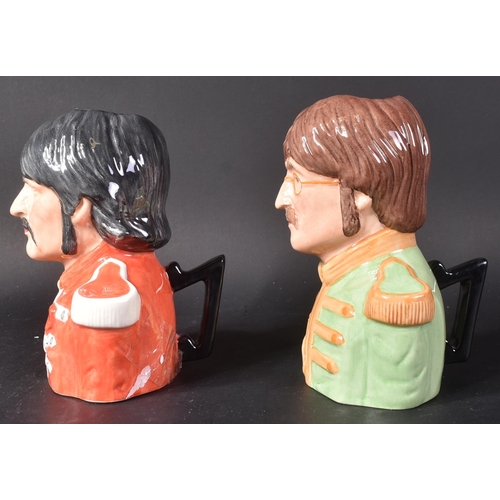 128 - The Bealtes - Bairstow Manor Collectables - two Limited Edition ceramic depictions of John Lennon (N... 