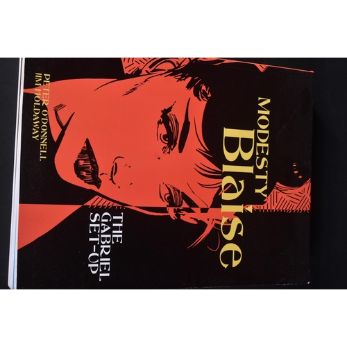 13 - Modesty Blaise - Graphic Novels - A collection of x3 Modesty Blaise comic books by Peter O'Donnell. ... 