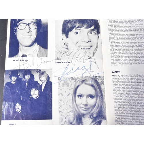 138 - Music Autographs - an original NME Poll Winners' Concert Programme from 1968-1969, autographed by; T... 