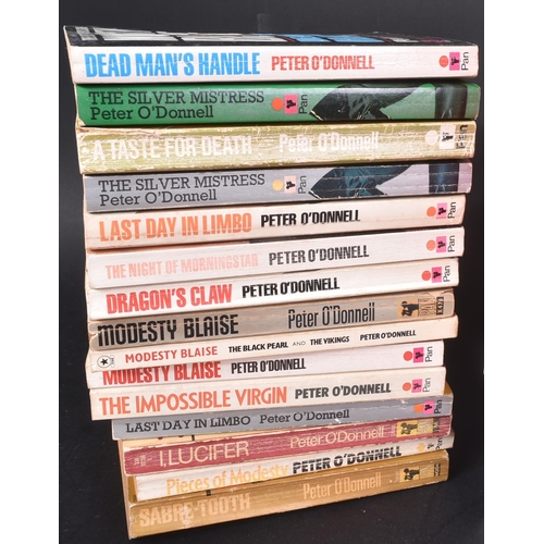 14 - Modesty Blaise - Graphic Novels / Comic Books - A large collection of Modesty Blaise novels & vintag... 