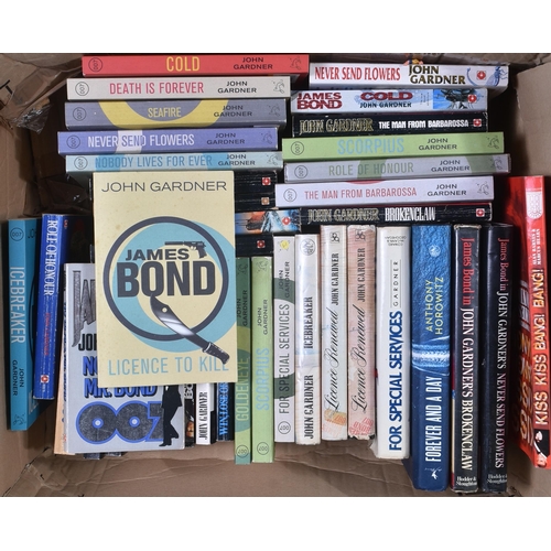 15 - James Bond 007 - A large collection of James Bond books by John Gardner.  Titles to include Broken C... 