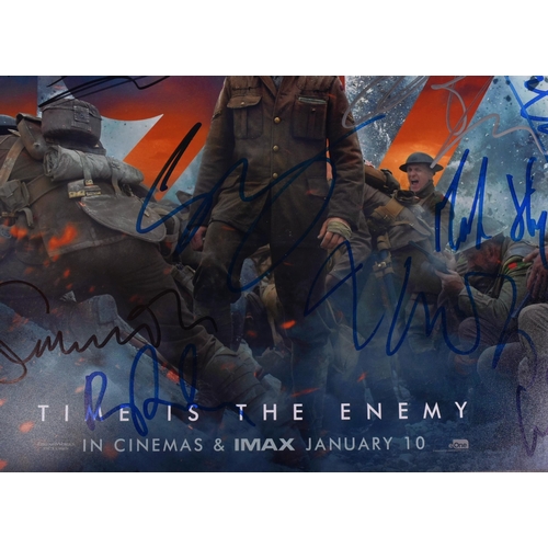 160 - 1917 (2019) - a main cast autographed 11x14