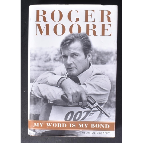 17 - James Bond 007 - Roger Moore (1927-2017) - My Word Is My Bond - autographed edition by Roger Moore o... 