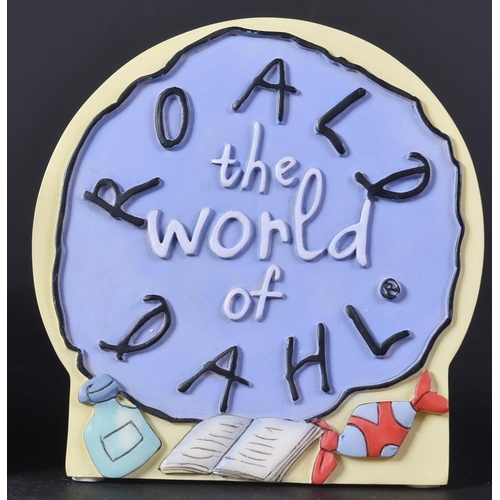 171 - The World Of Roald Dahl - Robert Harrop - RDCP World Of Roald Dahl Collection Plaque. Highly detaile... 