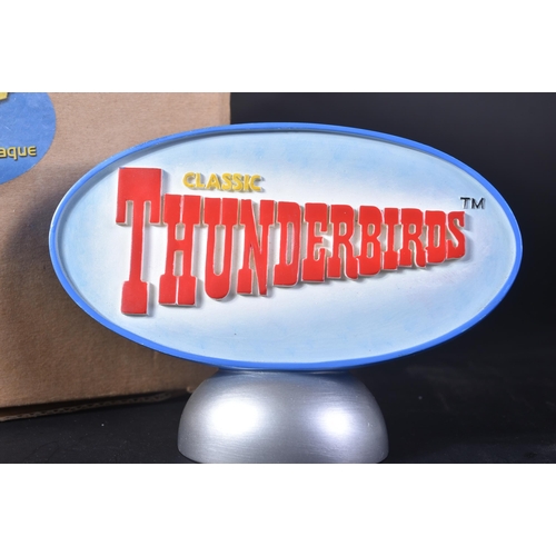 178 - Thunderbirds – Gerry Anderson – Robert Harrop – a resin figure / statue TBCP Collection Plaque. High... 