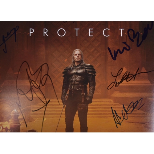 182 - The Witcher (Season 2) - Netflix - multi-signed 11x14