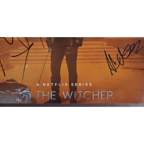 182 - The Witcher (Season 2) - Netflix - multi-signed 11x14