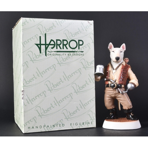 191 - Doggie People - Robert Harrop - DPC287W White Bull Terrier Pirate - Limited Edition To 150. Highly d... 