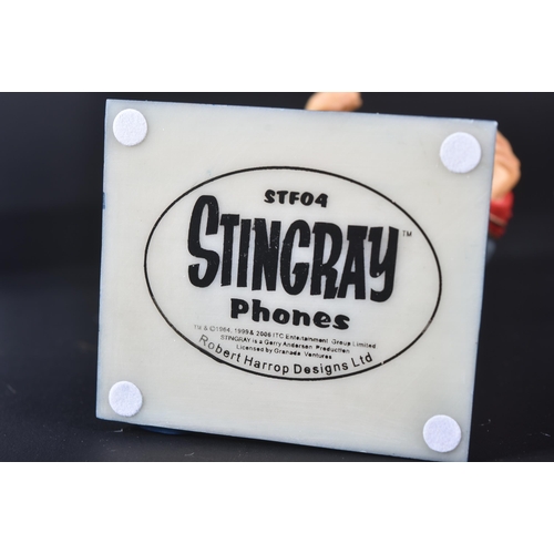 193 - Stingray – Gerry Anderson – Robert Harrop – a resin figure / statue STF04 Phones. Highly detailed mo... 