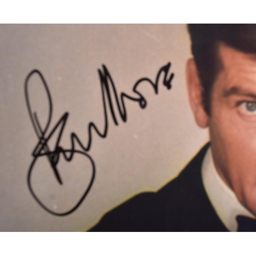 196 - James Bond 007 - Sir Roger Moore (1927-2017) - autographed 8x10