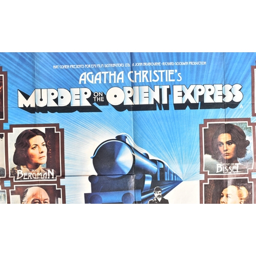 199 - Murder On The Orient Express (1974 - starring Albert Finney, Ingrid Bergman, Sean Connery and others... 