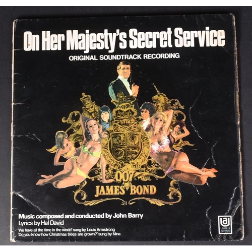 20 - James Bond 007 - On Her Majesty's Secret Service (Original Motion Picture Soundtrack) LP - Vinyl. Mu... 