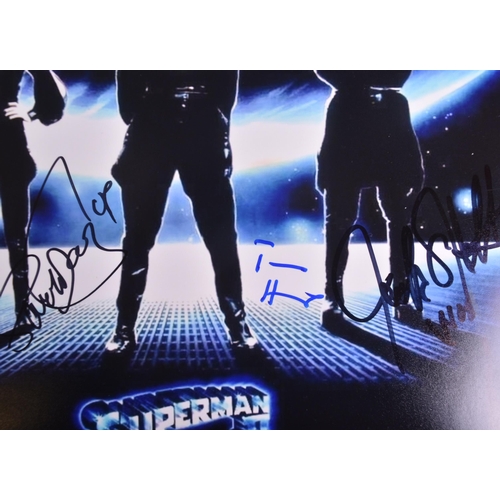 206 - Superman II (1980) - Terence Stamp, Sarah Douglas and Jack O'Halloran - triple autographed 8x10