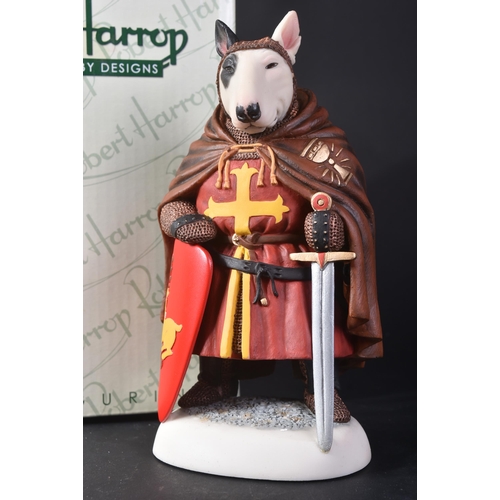 223 - Robert Harrop - Knights Of The Round Table / Doggie People - DPKR06 - Bull Terrier Sir Degore. Limit... 