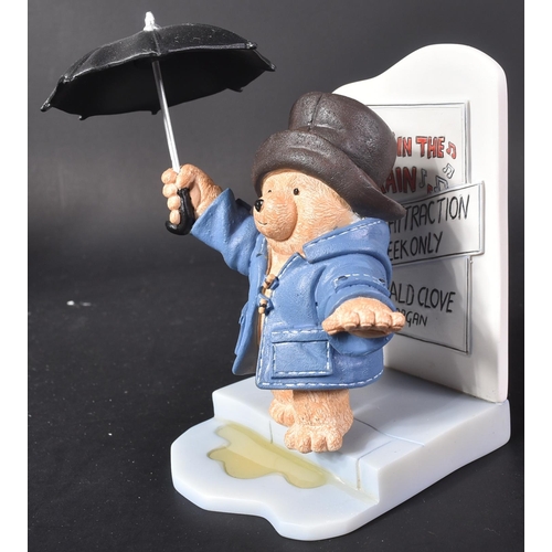 239 - Paddington – Robert Harrop – x2 figurines: PB02 Paddington Bakes A Cake and PB04 Singing In The Rain... 