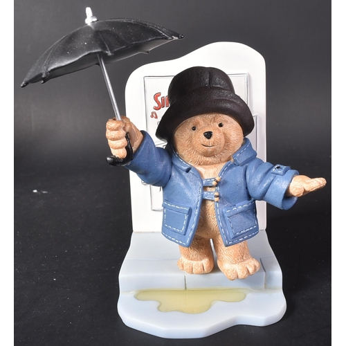 239 - Paddington – Robert Harrop – x2 figurines: PB02 Paddington Bakes A Cake and PB04 Singing In The Rain... 