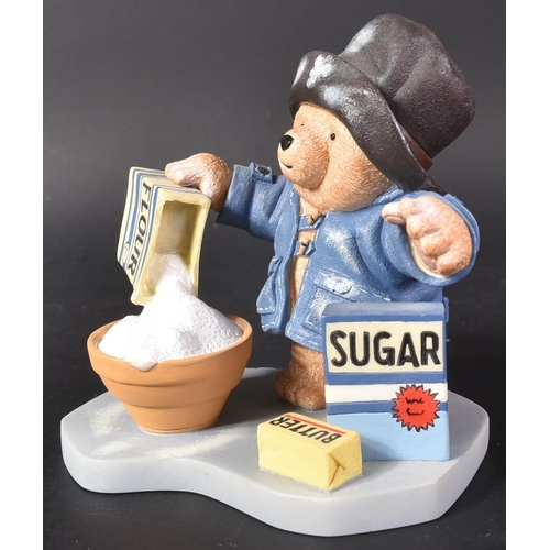 239 - Paddington – Robert Harrop – x2 figurines: PB02 Paddington Bakes A Cake and PB04 Singing In The Rain... 