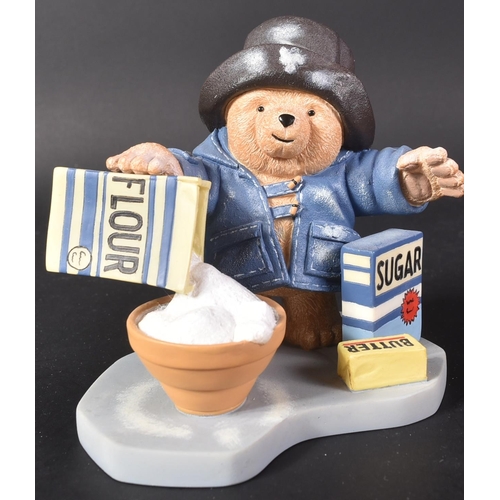 239 - Paddington – Robert Harrop – x2 figurines: PB02 Paddington Bakes A Cake and PB04 Singing In The Rain... 