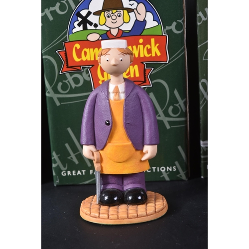 263 - Camberwick Green – Robert Harrop – a collection of x4 statues / figurines. To include; CG56 Mr Wilki... 