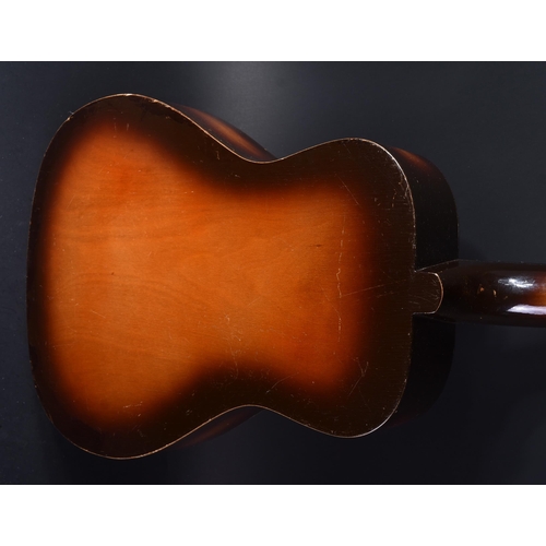 270 - Of Beatles Interest - an original 1950s Gallotone 'Champion' 3/4 size acoustic guitar, identical in ... 