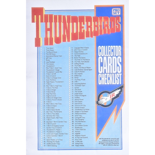 281 - Gerry Anderson - Thunderbirds & Stingray - an 'Official FAB Binder' filled with a complete set of Pr... 