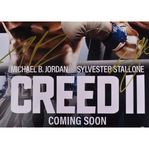 291 - Creed II (2018) - autographed 11x14