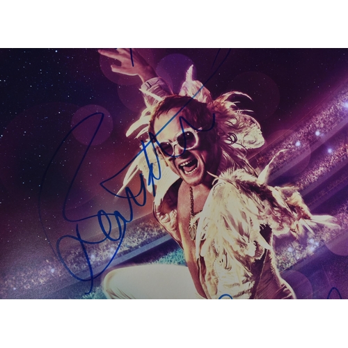 295 - Rocketman (2019 - Elton John Biopic / Drama) - cast autographed 11x14