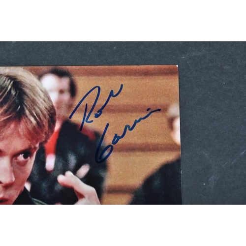 304 - Rob Garrison (1960-2019) - Karate Kid - autographed 8x10