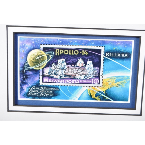 324 - Space Exploration - Stuart Roosa (1933-1994) - Apollo 14 - autographed Apollo 14 stamp cover. Signed... 