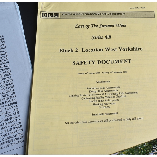 33 - From The Collection Of Valerie Leon - Last Of The Summer Wine - a collection of production used ephe... 