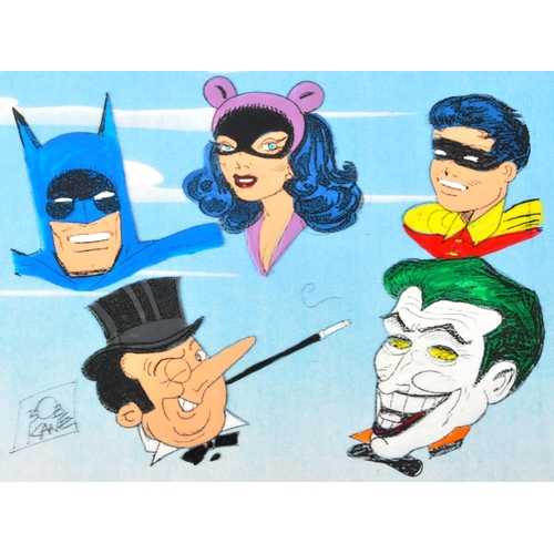 335 - Batman - Bob Kane (1915-1998 - co-creator) - a unique acetate animation cel with hand painted / draw... 