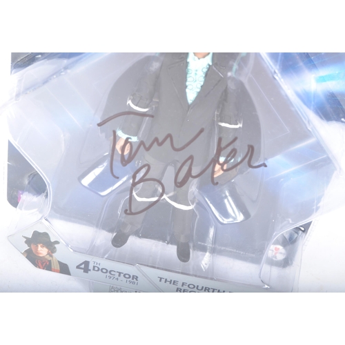 342 - Doctor Who - Underground Toys - Tom Baker (Fourth Doctor) - autographed ' The Fourth Doctor Regenera... 