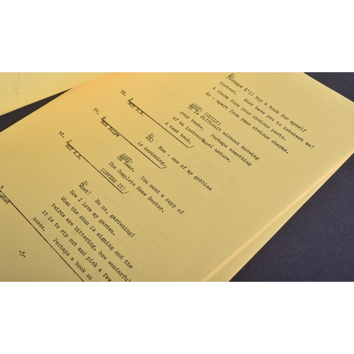 348 - The Two Ronnies - an original BBC studio camera script from 1977 for 'Episode 4' featuring the sketc... 