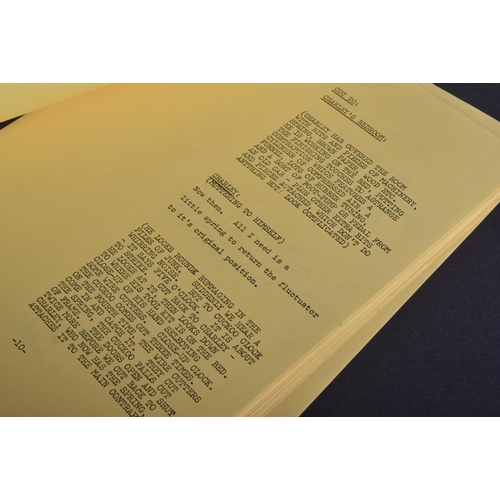 348 - The Two Ronnies - an original BBC studio camera script from 1977 for 'Episode 4' featuring the sketc... 