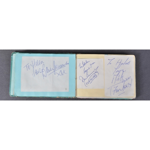 350 - Music Autographs - a unique collection of 1960s music related autographs, all personally obtained by... 