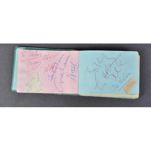 350 - Music Autographs - a unique collection of 1960s music related autographs, all personally obtained by... 