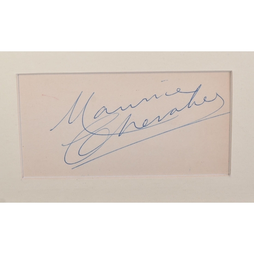 355 - Autographs - Classic Hollywood - a collection of x3 mounted autographs from classic Hollywood actors... 