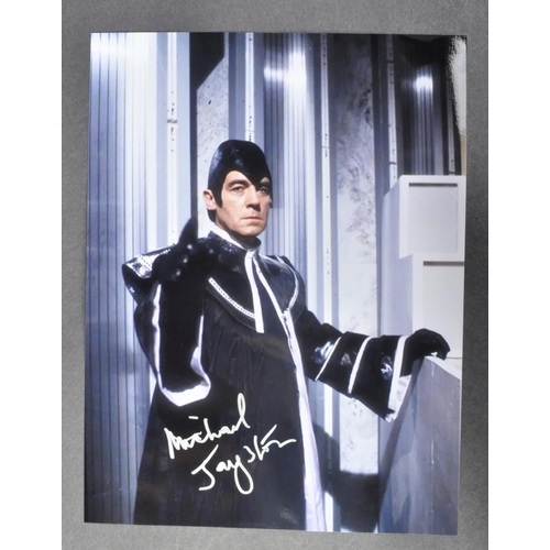 374 - From the collection of actor Michael Jayston – Doctor Who - an autographed 8x10