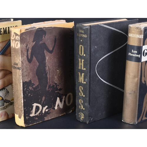 4 - James Bond 007 - Ian Fleming - a collection of First Edition hardcover Bond books, to include; 

 - ... 