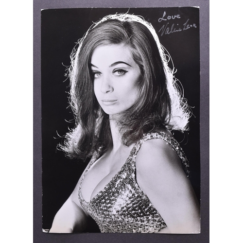 45 - From The Collection Of Valerie Leon - an original vintage large format studio glamour photograph of ... 