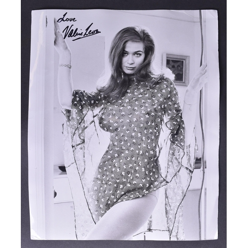 48 - From The Collection Of Valerie Leon - an original vintage large format studio glamour photograph of ... 